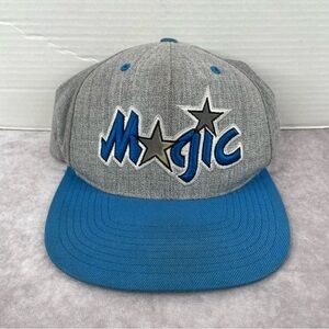 Orlando Magic Snapback Hat Cap NBA Adult One Size Gray Mitchell & Ness HWC